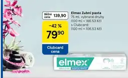 Tesco Elmex zubní pasta nabídka