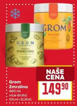 Billa Grom Zmrzlina nabídka