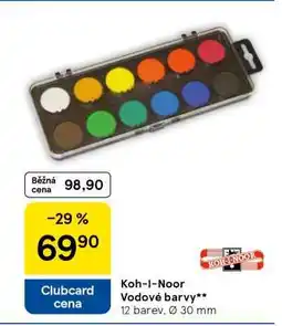 Tesco Koh-i-noor Vodové barvy nabídka