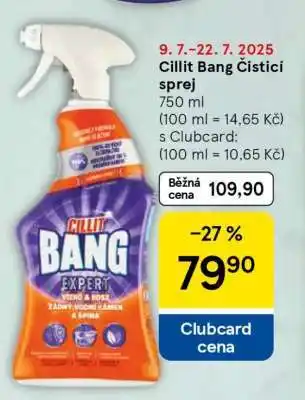 Tesco Cillit Bang Čisticí sprej nabídka