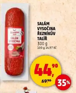 Penny Market SALÁM VYSOČINA ŘEZNÍKŮV TALÍŘ nabídka