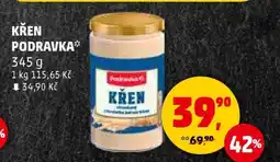 Penny Market Křen Podravka nabídka