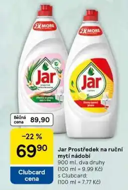 Tesco Jar Prostředek na ruční mytí nádobí nabídka