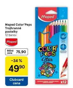 Tesco Maped Color' Peps Trojhranné pastelky nabídka