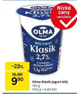 Tesco Olma Klasik jogurt bílý nabídka