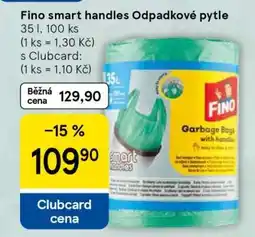 Tesco Fino smart handles Odpadkové pytle nabídka