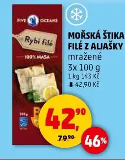 Penny Market MOŘSKÁ ŠTIKA FILÉ Z ALJAŠKY nabídka