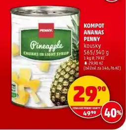 Penny Market KOMPOT ANANAS PENNY nabídka
