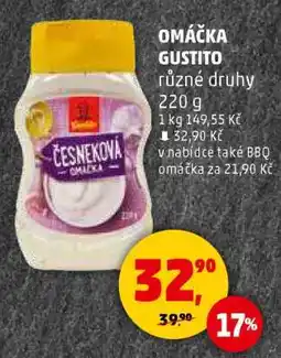 Penny Market OMÁČKA GUSTITO nabídka