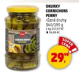 Penny Market OKURKY CORNICHONS PENNY nabídka