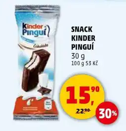 Penny Market SNACK KINDER PINGUÍ nabídka