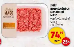 Penny Market SMĚS ROZMĚLNĚNÝCH MAS DOBRÉ MASO nabídka