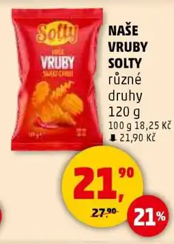 Penny Market NAŠE VRUBY SOLTY nabídka