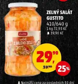 Penny Market Zelný salát Gustito nabídka