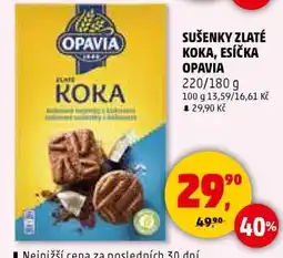 Penny Market SUŠENKY ZLATÉ KOKA, ESIČKA OPAVIA nabídka
