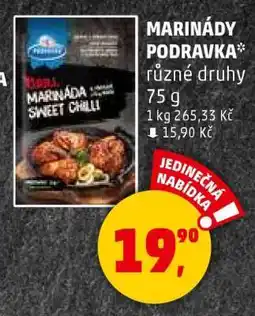 Penny Market MARINÁDY PODRAVKA nabídka