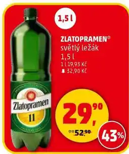 Penny Market Zlatopramen světlý ležák nabídka
