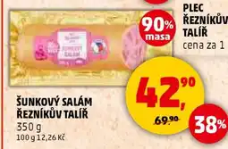 Penny Market ŠUNKOVÝ SALÁM ŘEZNÍKŮV TALÍŘ nabídka