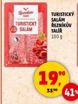 Penny Market TURISTICKÝ SALÁM ŘEZNÍKŮV TALÍŘ nabídka
