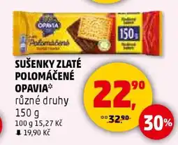 Penny Market Sušenky Zlaté Polomáčené Opavia nabídka