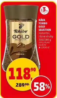 Penny Market KÁVA TCHIBO GOLD SELECTION nabídka