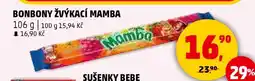 Penny Market BONBONY ŽVÝKACÍ MAMBA nabídka