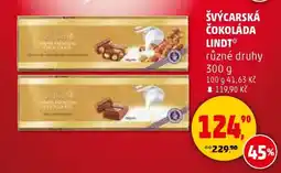 Penny Market Švýcarská čokoláda Lindt nabídka