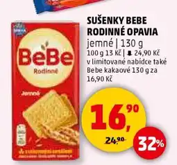 Penny Market SUŠENKY BEBE RODINNÉ OPAVIA nabídka