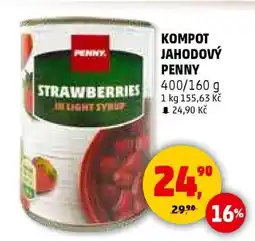 Penny Market KOMPOT JAHODOVÝ PENNY nabídka