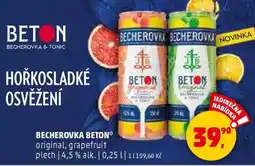 Penny Market Becherovka Beton nabídka