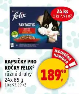 Penny Market KAPSIČKY PRO KOČKY FELIX nabídka
