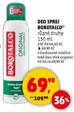 Penny Market DEO SPREJ BOROTALCO nabídka