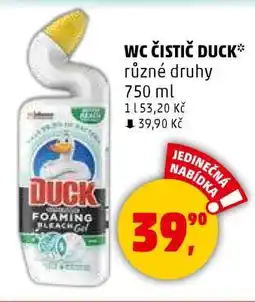 Penny Market WC ČISTIČ DUCK nabídka