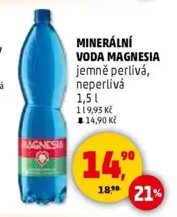 Penny Market MINERÁLNÍ VODA MAGNESIA nabídka