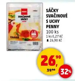 Penny Market SÁČKY SVAČINOVÉ S UCHY PENNY nabídka