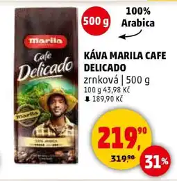 Penny Market KÁVA MARILA CAFE DELICADO nabídka