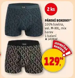 Penny Market PÁNSKÉ BOXERKY nabídka