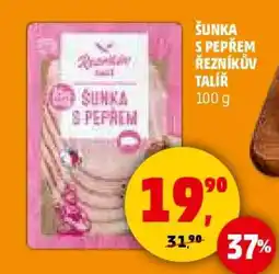 Penny Market ŠUNKA S PEPŘEM ŘEZNÍKŮV TALÍŘ nabídka