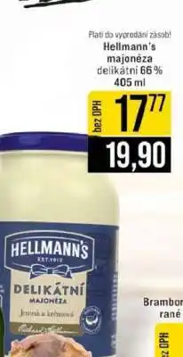 Jip Hellmann's majonéza delikátní 66% 405 ml nabídka