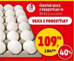 Penny Market Čerstvá vejce z podestýlky M nabídka