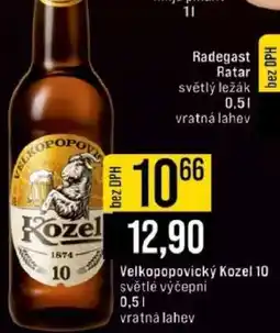 Jip Velkopopovický Kozel 10 nabídka