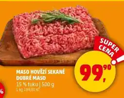 Penny Market MASO HOVĚZÍ SEKANÉ DOBRÉ MASO nabídka
