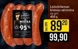 Jip Láďa Grileman klobásy od mistra na gril nabídka