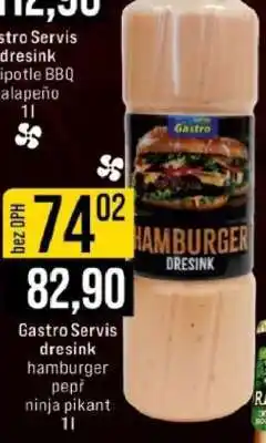 Jip Gastro Servis dresink nabídka