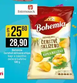 Jip Bohemia čerstvě sklizeno chips kopr a máslíčko pečené kuřátko 130 g nabídka