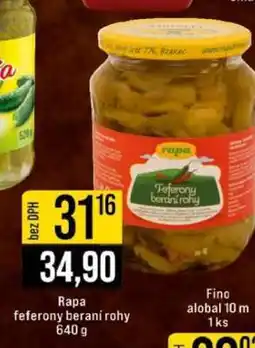 Jip Rapa feferony beraní rohy nabídka