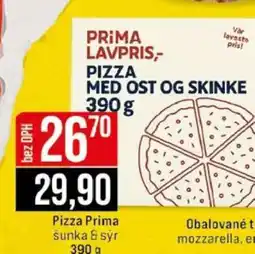 Jip Pizza Prima šunka+sýr nabídka