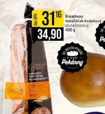 Jip Breadway toustáček kváskový slunečnicový nabídka