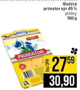 Jip Madeta primator sýr 45% plátky nabídka