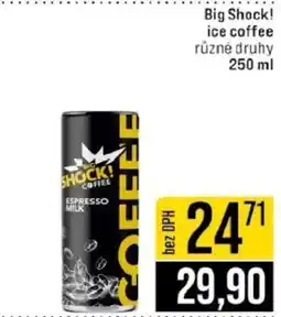 Jip Big Shock! ice coffee nabídka